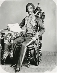 Raden Salehin muotokuva, 1872